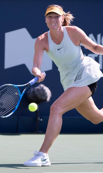 Maria Sharapova advances at Rogers Cup